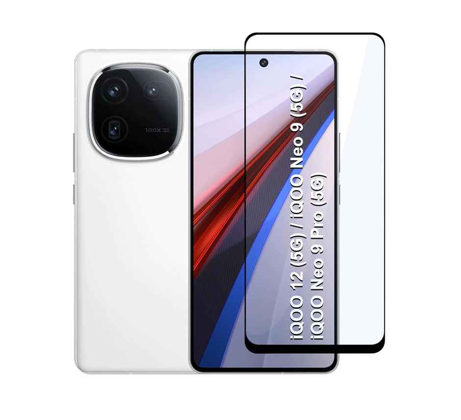 Artistque Tempered Glass for iQOO 12 5G | iQOO Neo 9 5G | iQOO Neo 9 Pro 5G Screen Protector Guard