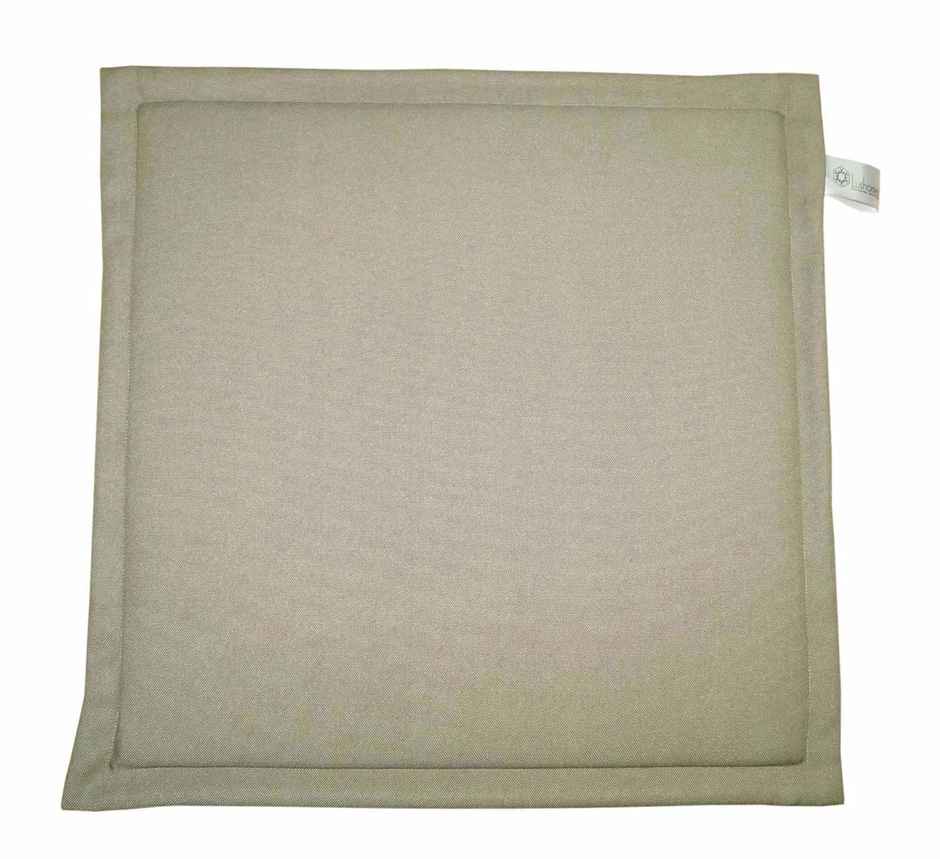 Lushomes Chair Pads - Dark Beige | 15 x 15 inch