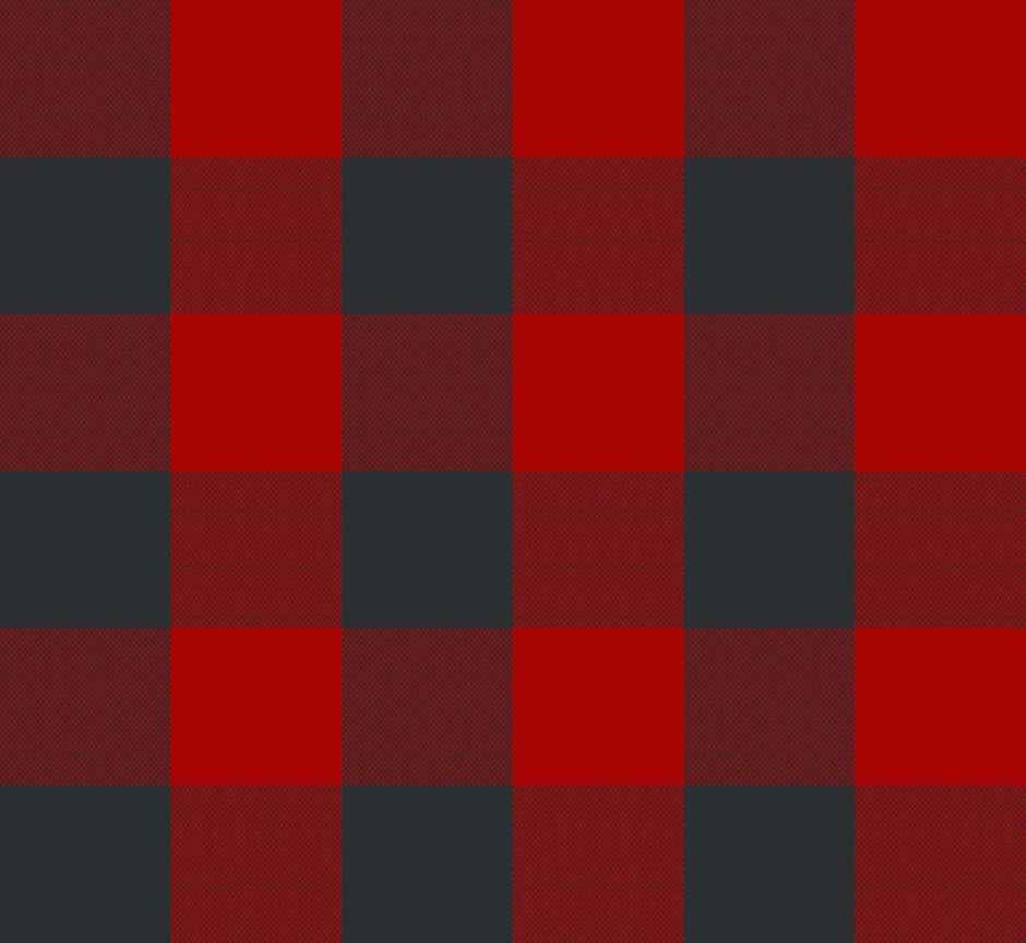 Lushomes Table Cover - Red & Black | Buffalo Checks Side Table | 40 x 40 inch