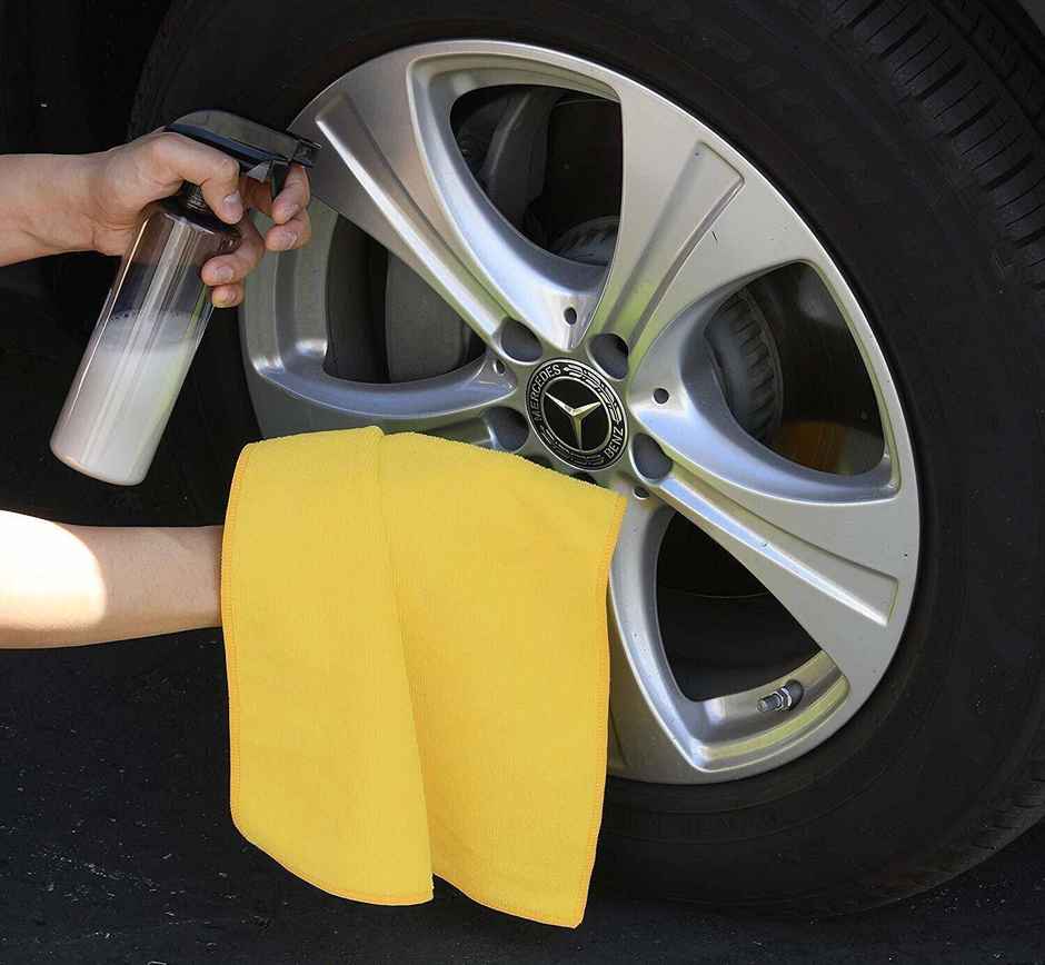 Sheen Microfiber Car Cleaning Cloth - 800 GSM