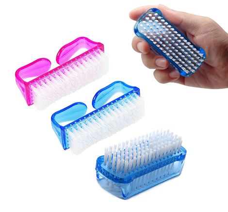 Handle Grip Nail Brush ( Set Of 3 )
