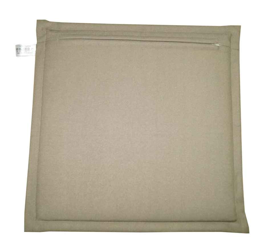 Lushomes Chair Pads - Dark Beige | 15 x 15 inch