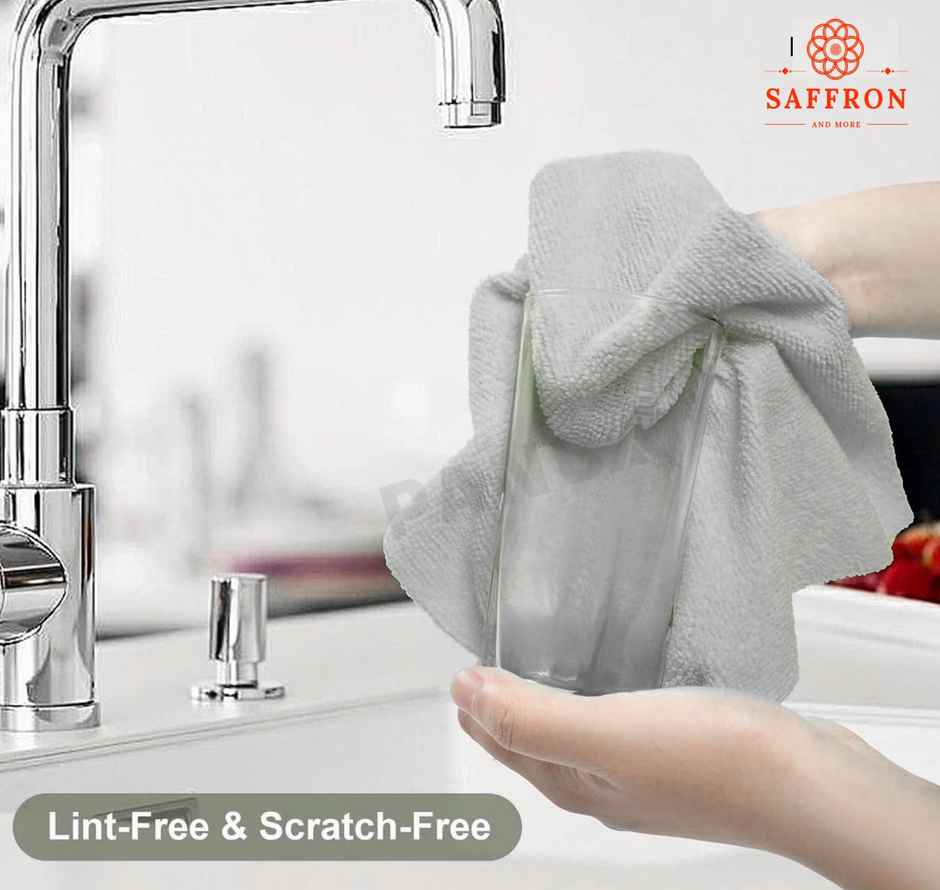 Saffron Microfiber Kitchen Towel Roll | 20 Pulls | Reusable