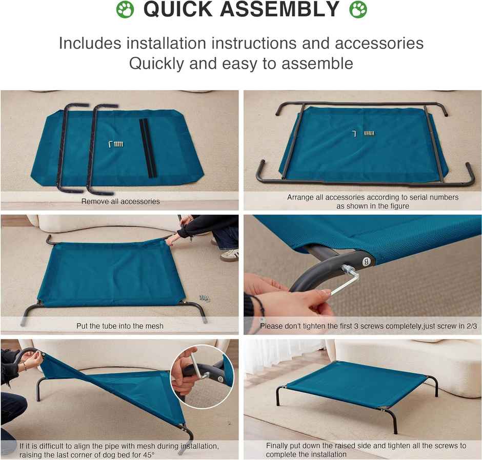 Nootie Elevated Bed For Dogs and Cats