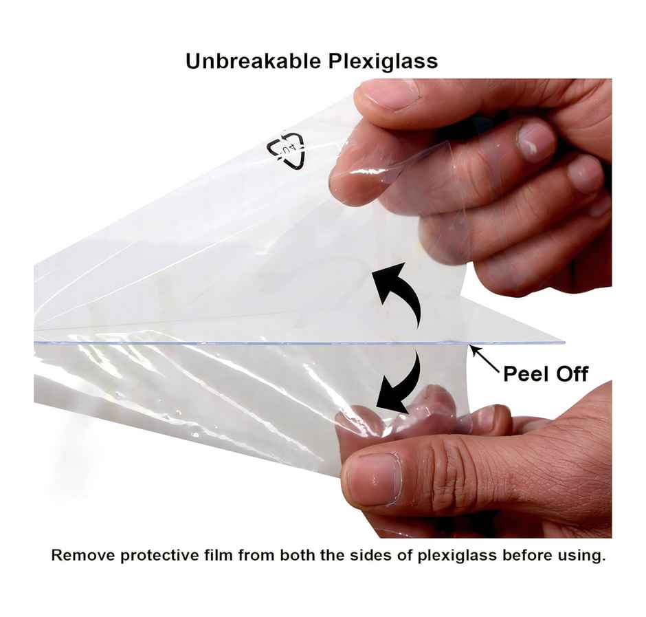 Indianara 3 in 1 Hanging Photo Frame with Plexiglass - Three slots for 3 Photos of 5 x 7 each GBNN