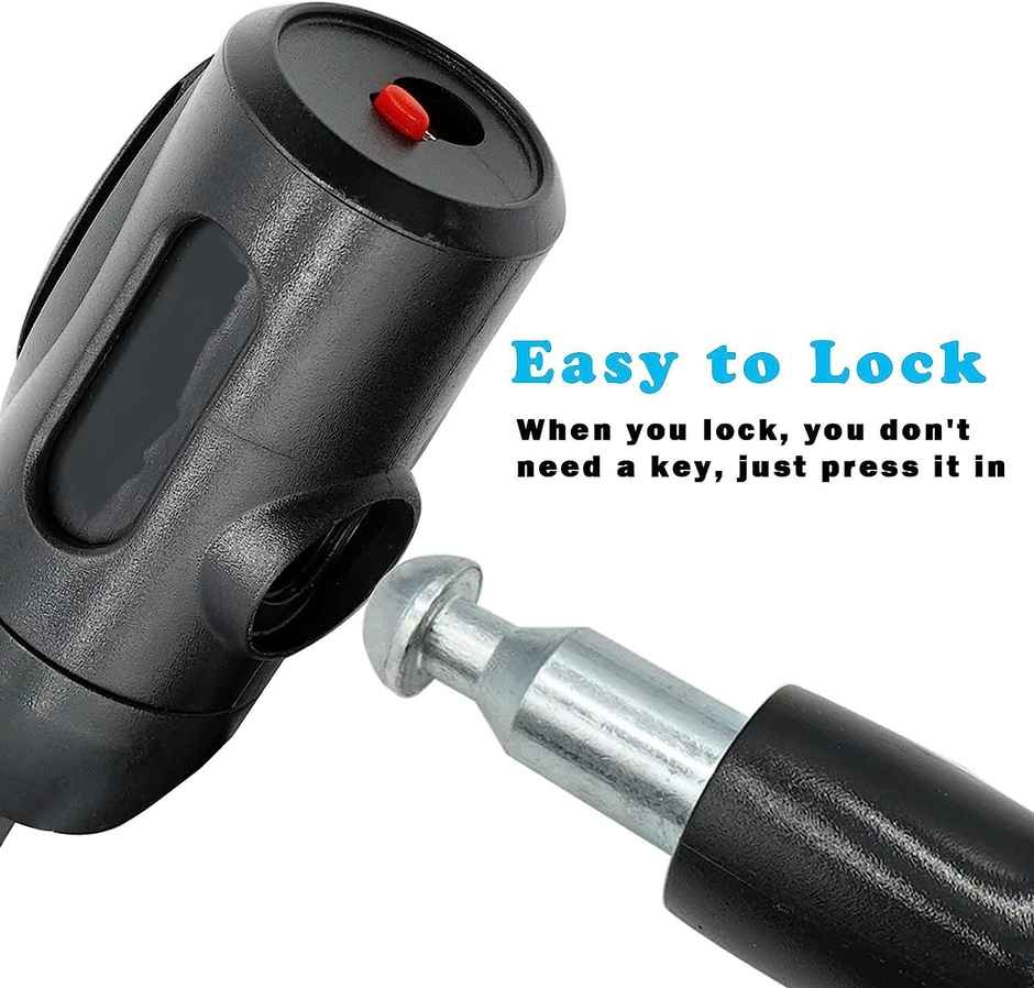 VEGA Multipurpose Cable Lock Black
