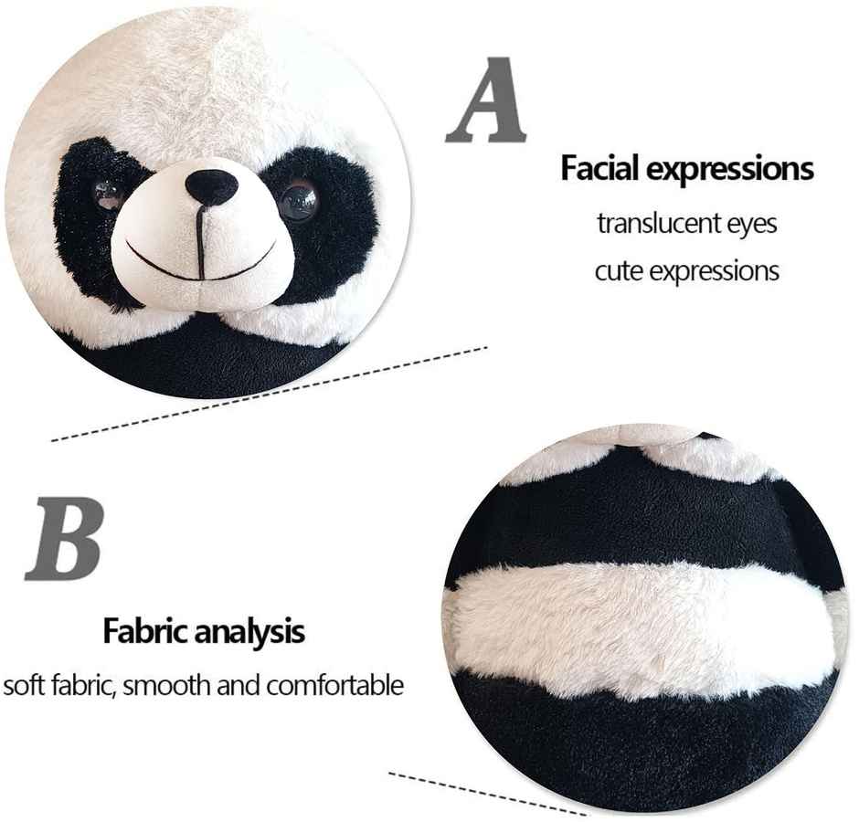 Webby Toys Panda Plush Soft Toy (Multicolour, 2+ years)