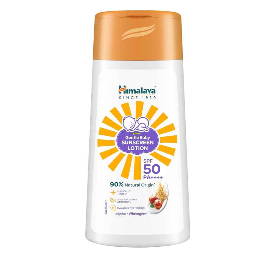 Himalaya Gentle Baby Sunscreen Lotion | SPF 50 PA++++