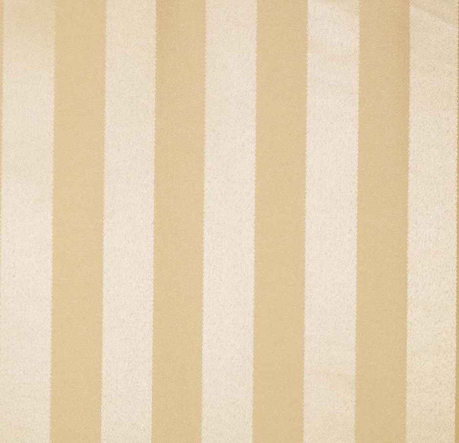 Lushomes Shower Curtain - Striped Beige Satin Stripe | 12 Eyelets | Hooks | 6 x 6.5 ft
