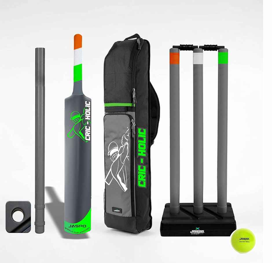Jaspo Cric Holic Cricket Kit For Adults And Kids 11 Peice