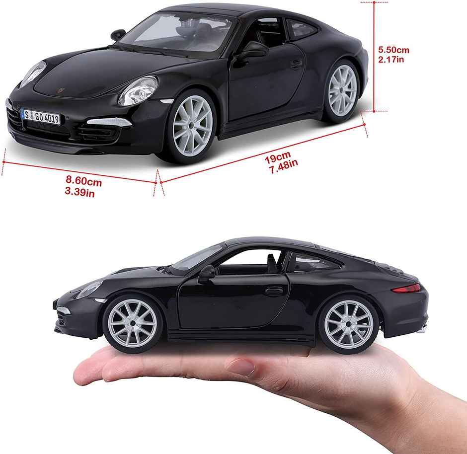 Bburago Licensed 1:24 Porsche 911 Carrera Car