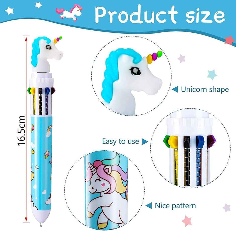 Dearjoy Unicorn Pens - Set Of 4