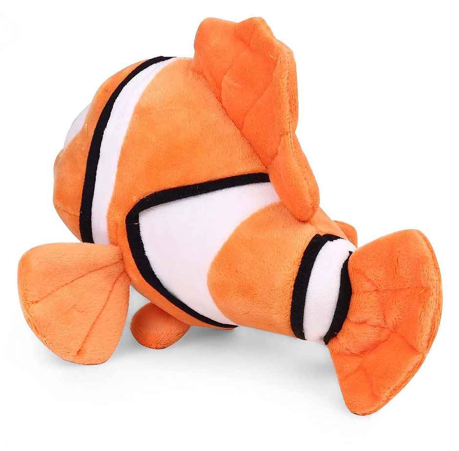 Babique Nemo Fish Toy Plush Soft Toy Cute Kids Animal Home Decor Boys/Girls -Orange (25 cm)