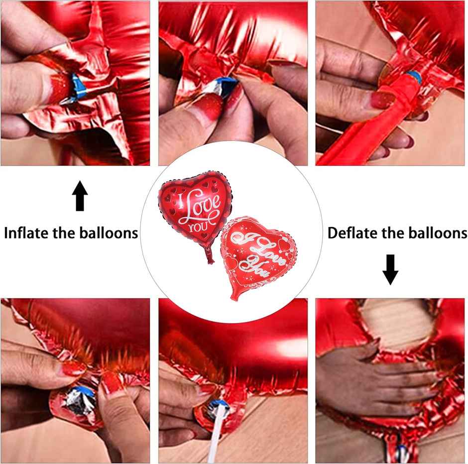 Be Mine Decoration Combo | Pack of 44 | Party Propz