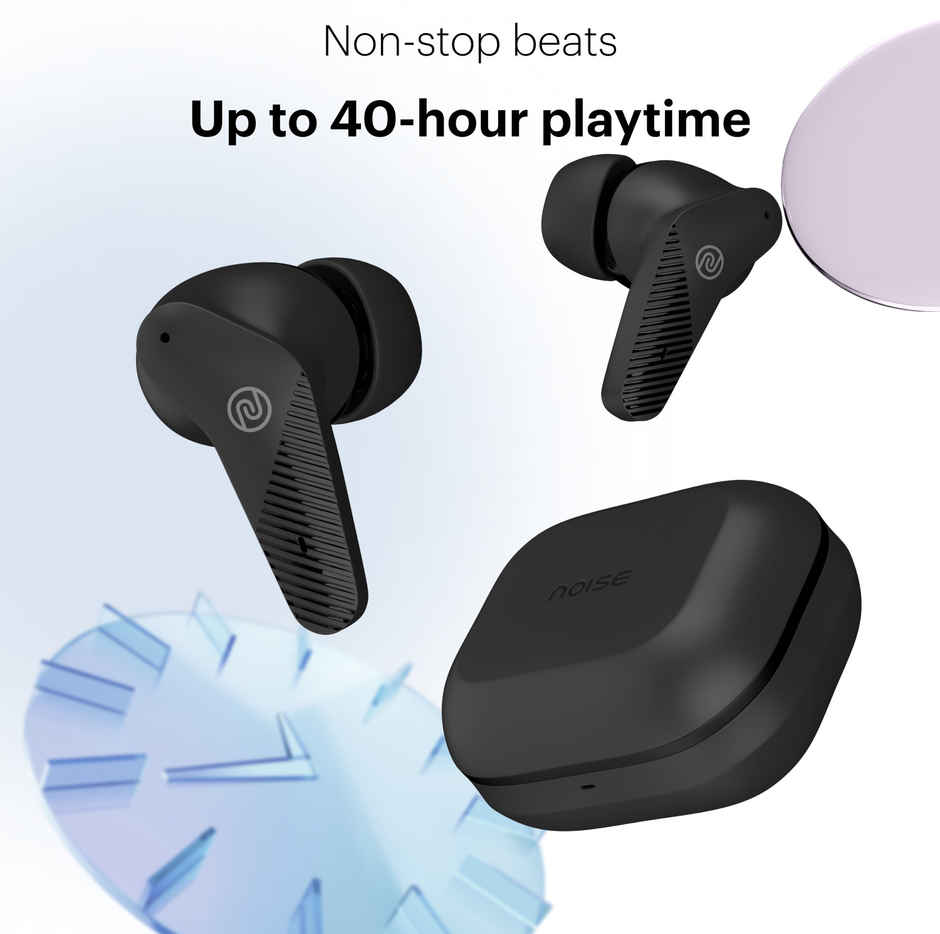 Noise Buds VS102 Neo 40H Playtime 4 Mic ENC 11mm Driver Instacharge TWS Earbuds | Carbon Black