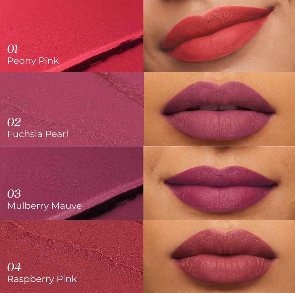 Just Herbs Herb-Enriched Matte Liquid Lipstick | Ayurvedic | Red & Bold | Hydrating & Lightweight