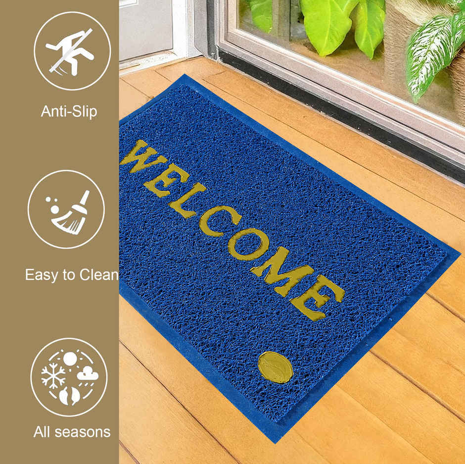 Dream Living Blue Welcome Mat 40 x 60 cm