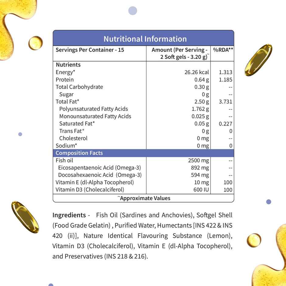 Neuherbs Fish Oil 30 Capsules