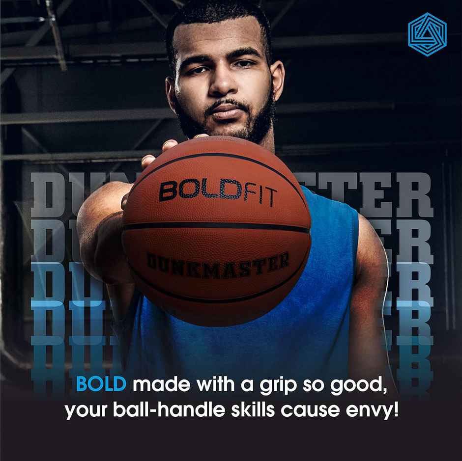 Boldfit Basketball Size 7 Professional Basket Ball For Indoor-Outdoor Training