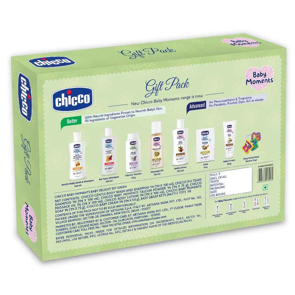 Chicco Baby Moments Baby Delight Set Green