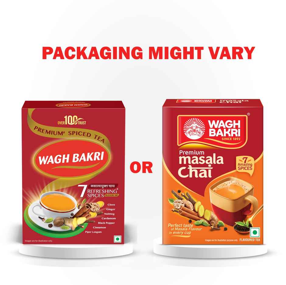 Wagh Bakri Premium Spiced Tea