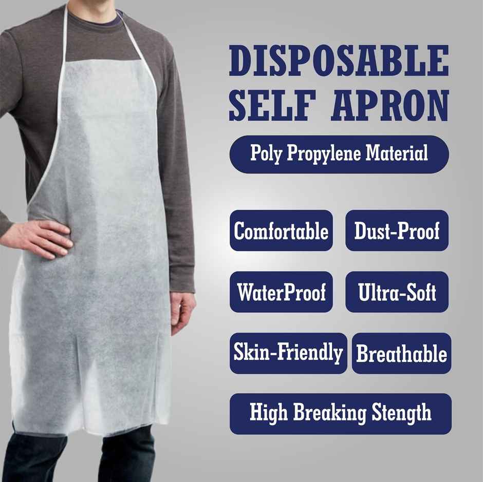 Tempware Non-Woven Apron Pack Of 1
