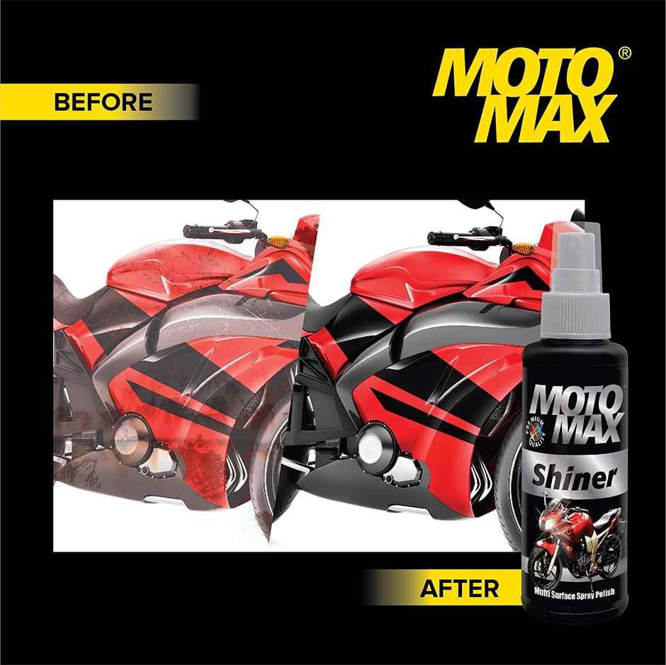 Motomax Shiner Multi surface Spray Polish 100 ml