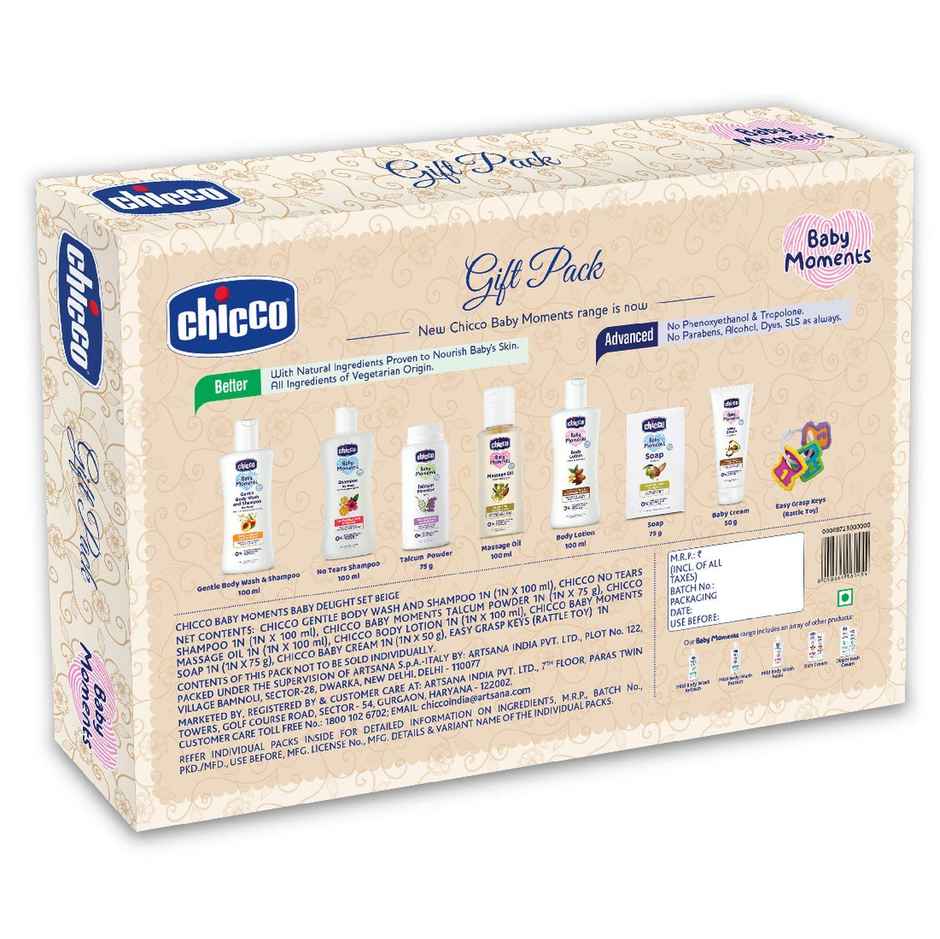 Chicco Baby Moments Baby Delight Set Beige