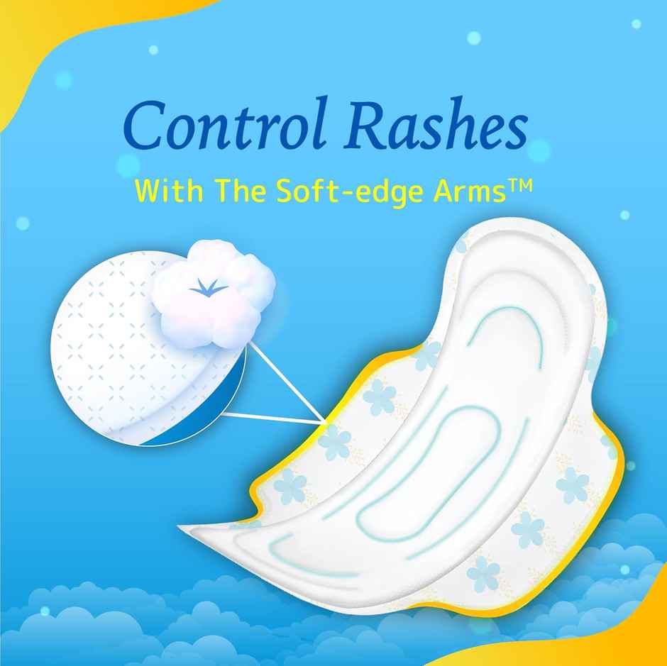 Niine Naturally Soft Regular Sanitary Pads | Regular | 18 pcs