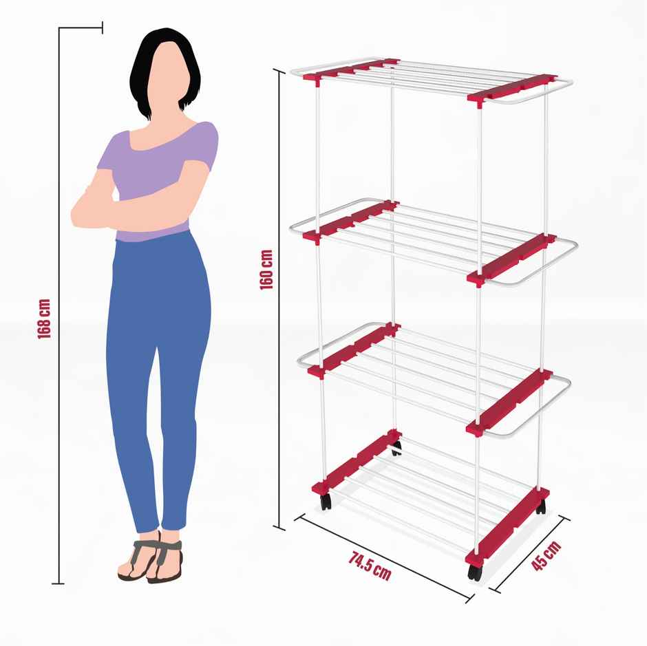 The Next Trend 3 Trixy Clothes Drying Stand