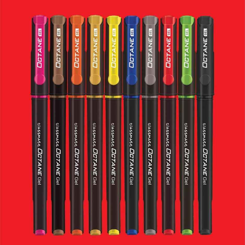 Classmate Octane Colour Burst Gel Pen | Multi colour