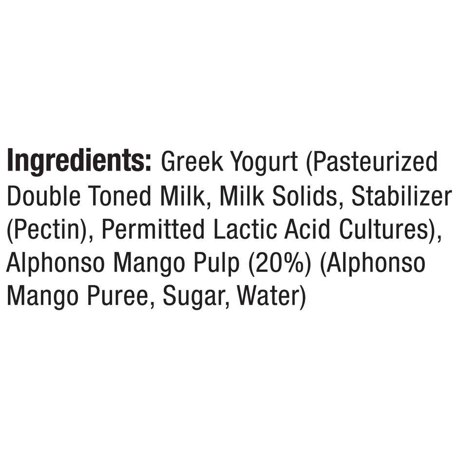 Epigamia Greek Yogurt- Alphonso Mango