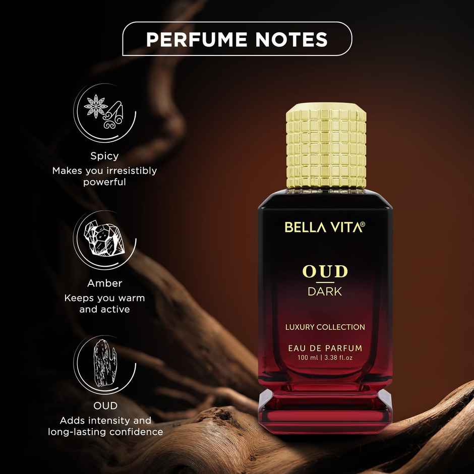 Bella Vita Luxury OUD DARK Eau De Parfum Intense Perfume for Men