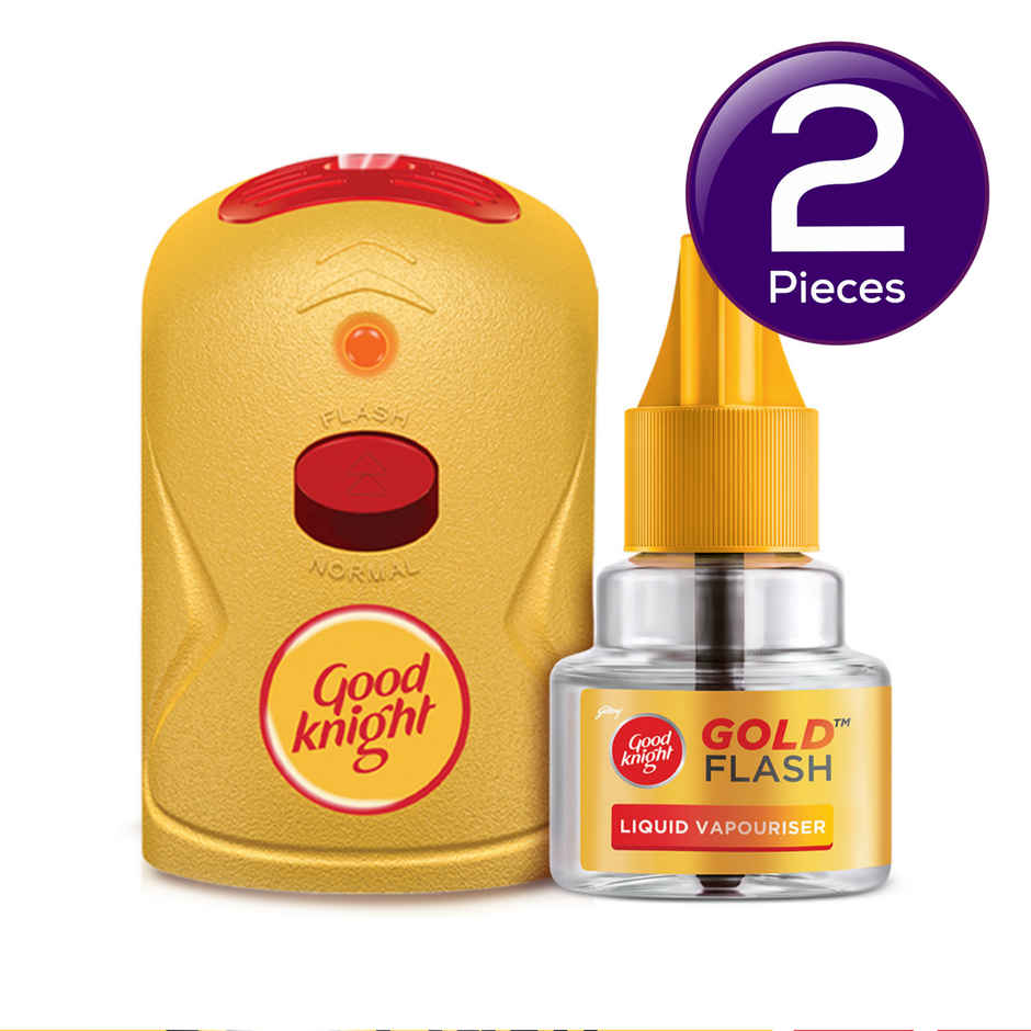 Good Knight Flash Liquid Vapourizer Mosquito Repellent Combo