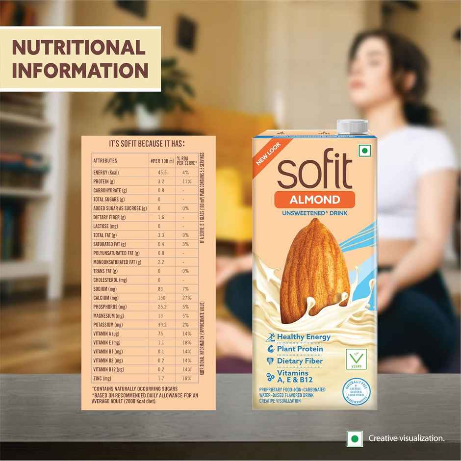 Sofit Unsweetened Almond Milk Drink
