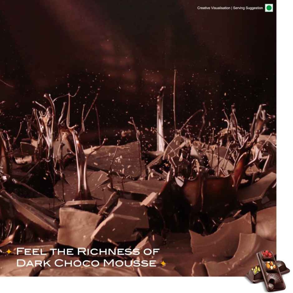 Fabelle Open Secret Dark Chocolate Handcrafted Bar with Exotic Nuts & Berries Handcrafted Bar