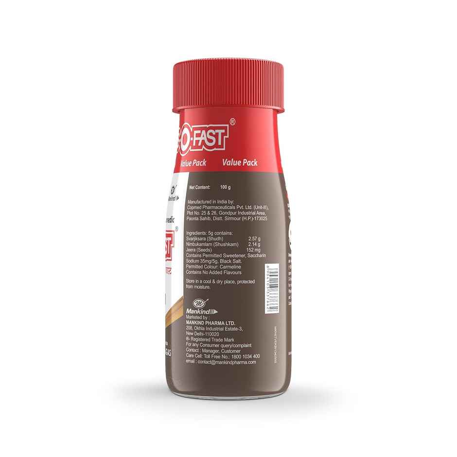 Gas-O-Fast Active Jeera Bottle