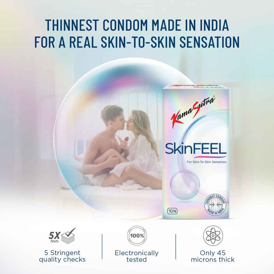 KamaSutra Skin Feel Thinnest Condoms for Men