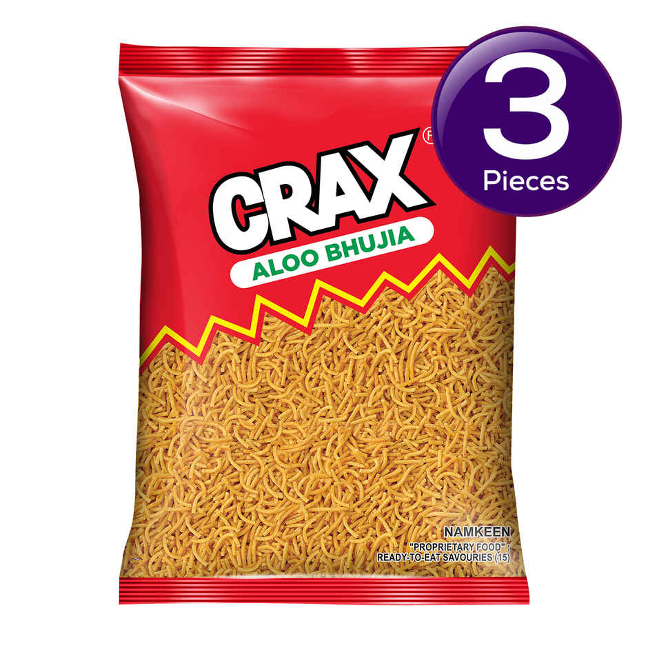 Crax Aloo Bhujia Namkeen Snacks Combo