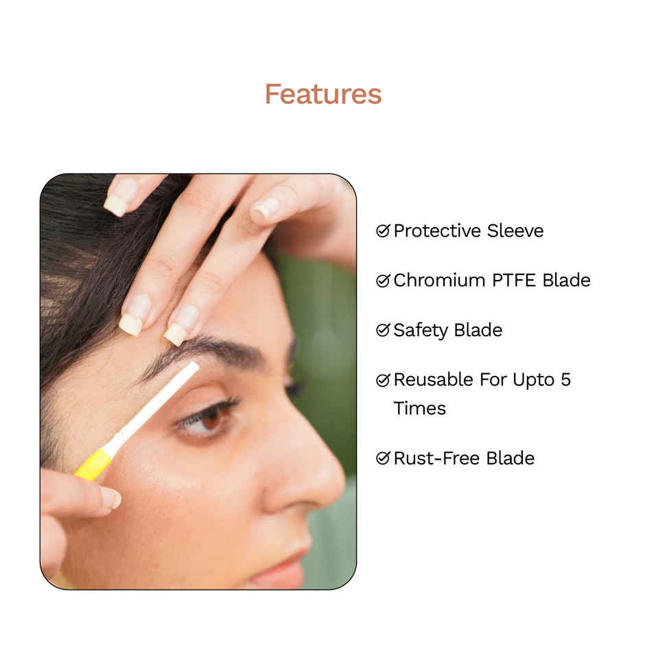 FURR By Pee Safe Face Razor | Gentle & Effective for All Skin Types