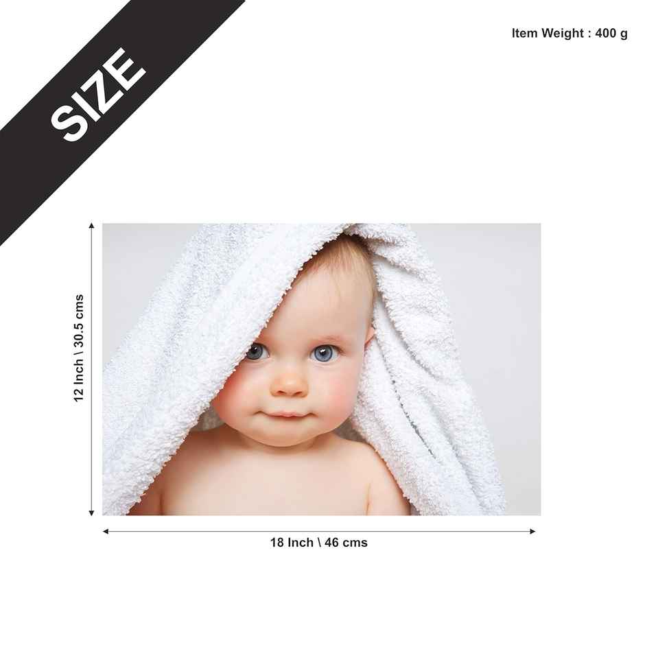 Paper Plane Design Cute Baby Posters | (12 Inch x 18 Inch) D3