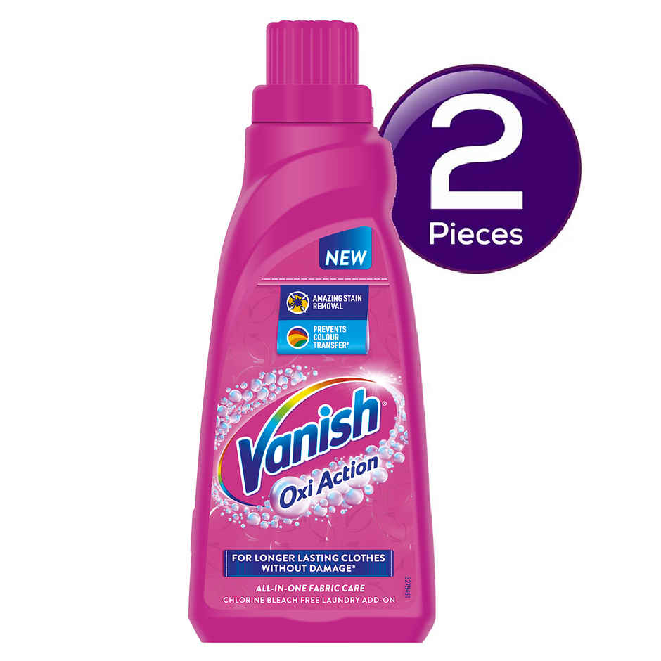 Vanish Liquid Stain Remover & Detergent Booster For Clothes Combo