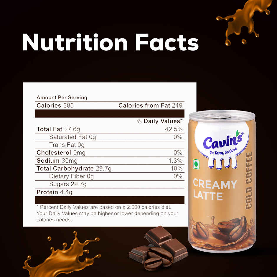 Cavin s Latte Cold Coffee