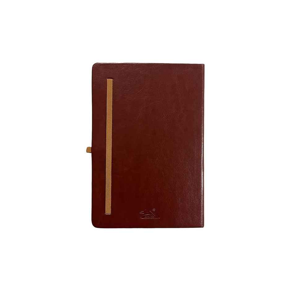 ABK A5 Pu Diary Ruled - 80 Gsm 190 Pages - Brown