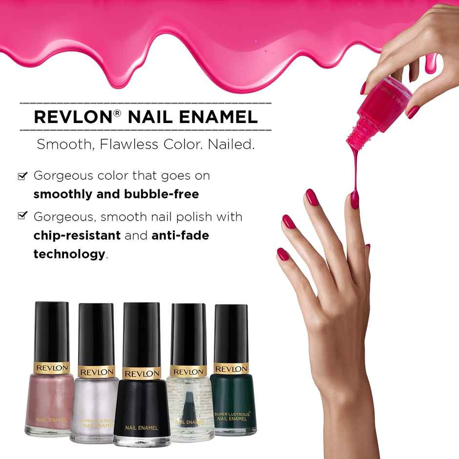 Revlon Super Lustrous Nail Enamel - Matt Top Coat | Finish & Shine