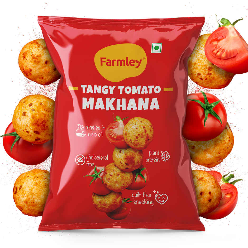 Farmley Tangy Tomato Makhana | Roasted In Olive Oil