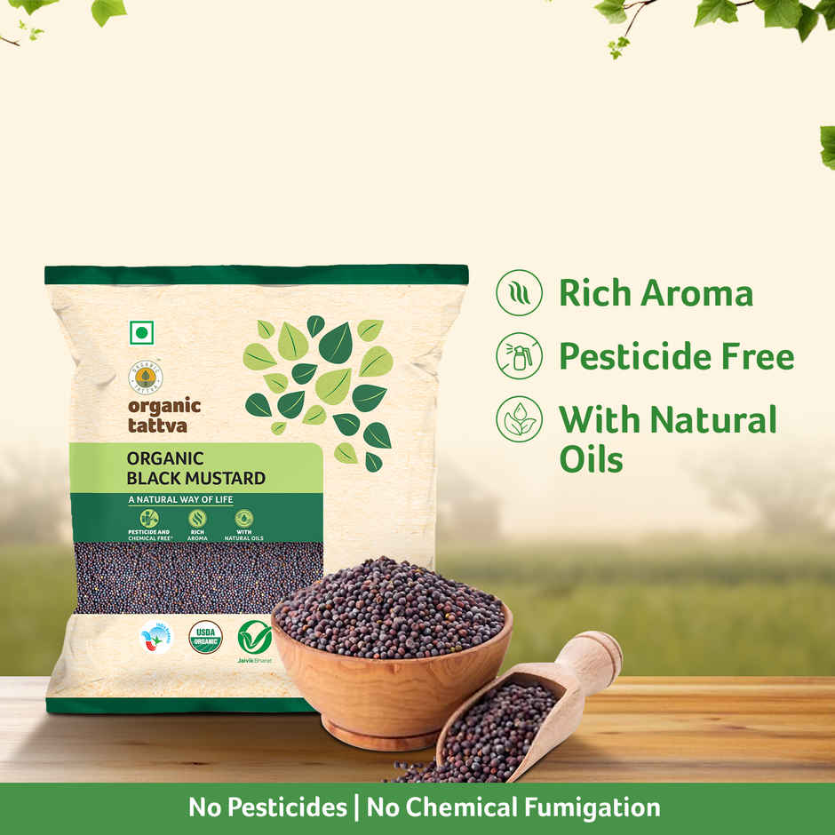 Organic Tattva Black Mustard