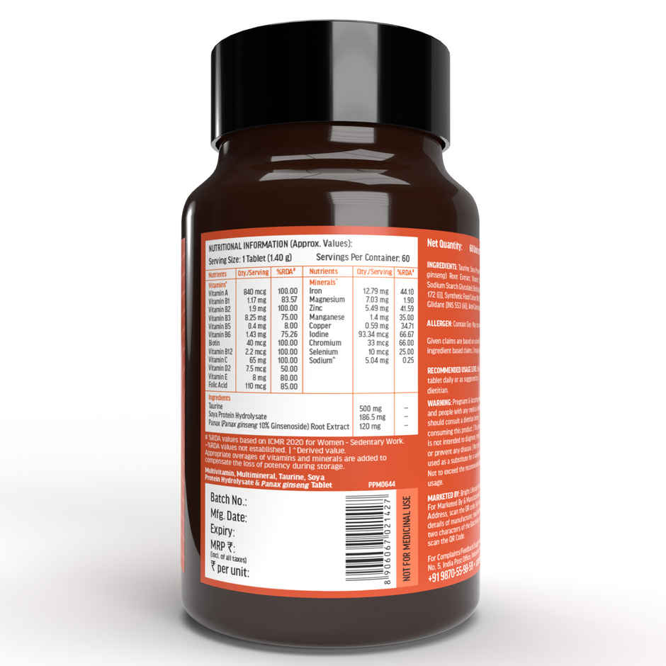 hk vitals Multivitamin (60 Tablets)