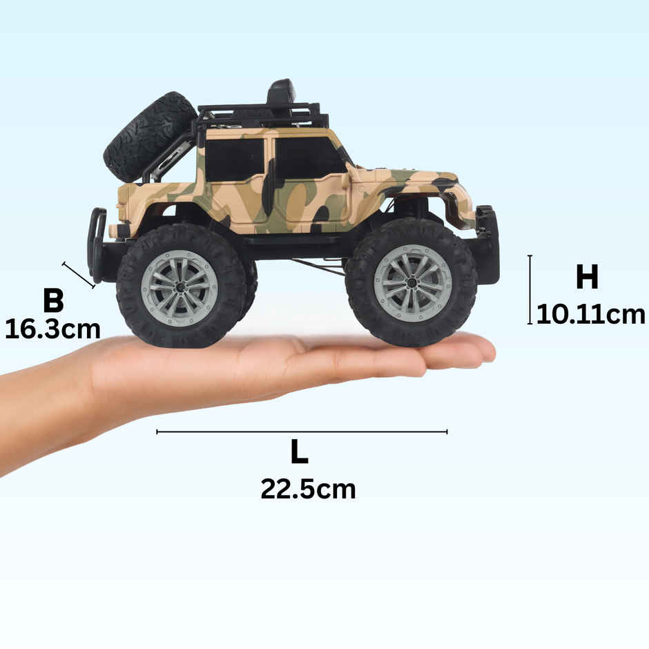 Frendo Off Roader Monster Rc Car | Jeep Military