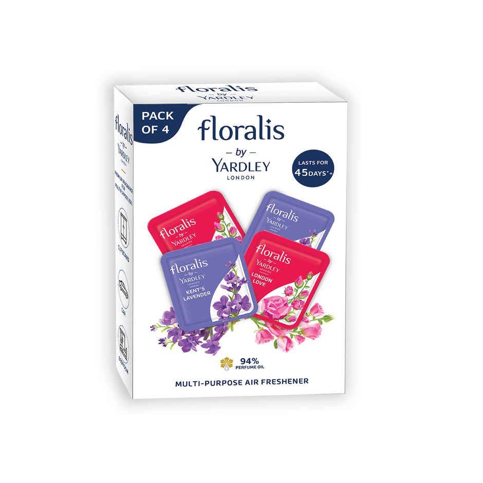  Floralis by Yardley Air Pocket Bathroom Freshener